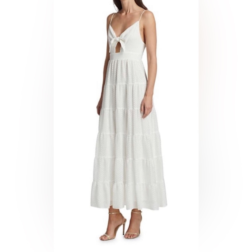 ALICE & OLIVIA White Maxi Dress NWT